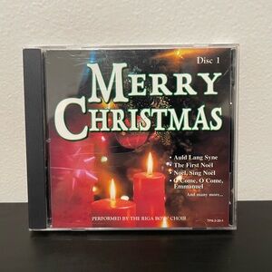 Merry Christmas Vol 1 CD Riga Boys Choir Holiday Music Christian Religion Music